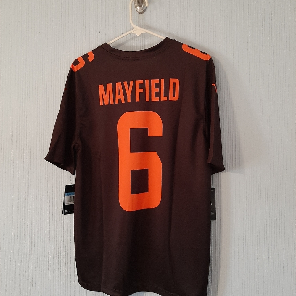 Cleveland browns Mayfield nike jersey